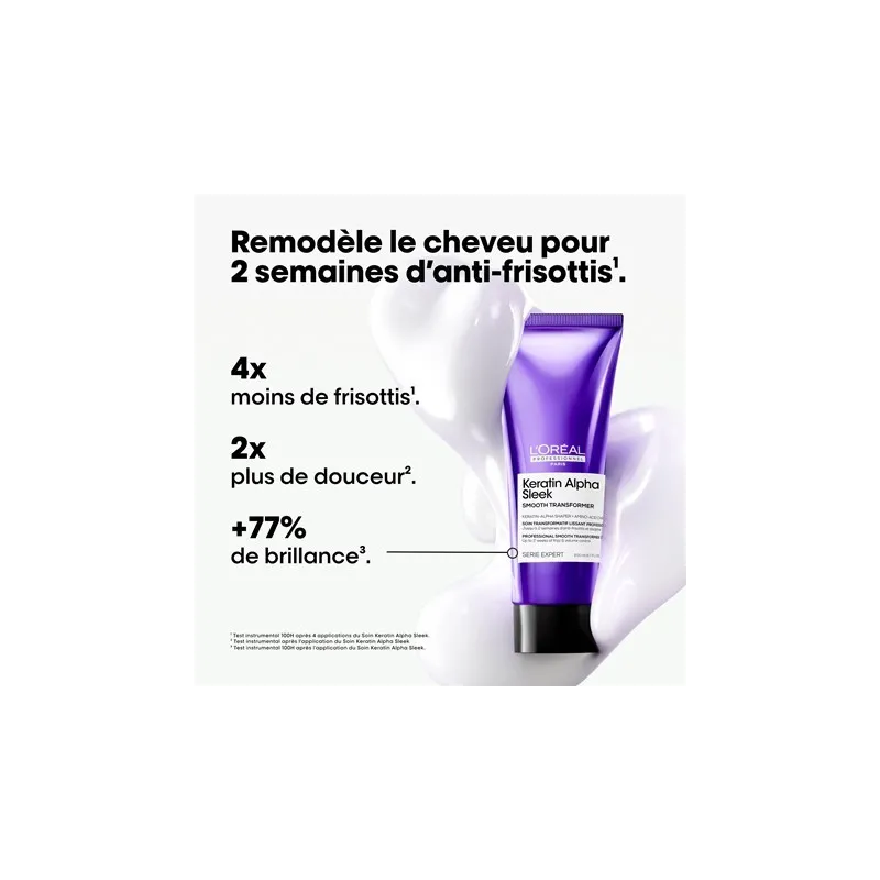 Soin Transformatif Lissant Keratin Alpha Sleek Série Expert L'oréal...