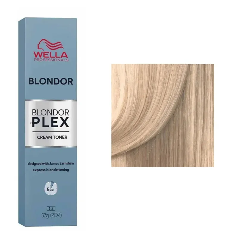 Crème BlondorPlex Cream Toner /36 Crystal Vanilla BLONDOR WELLA 60m...