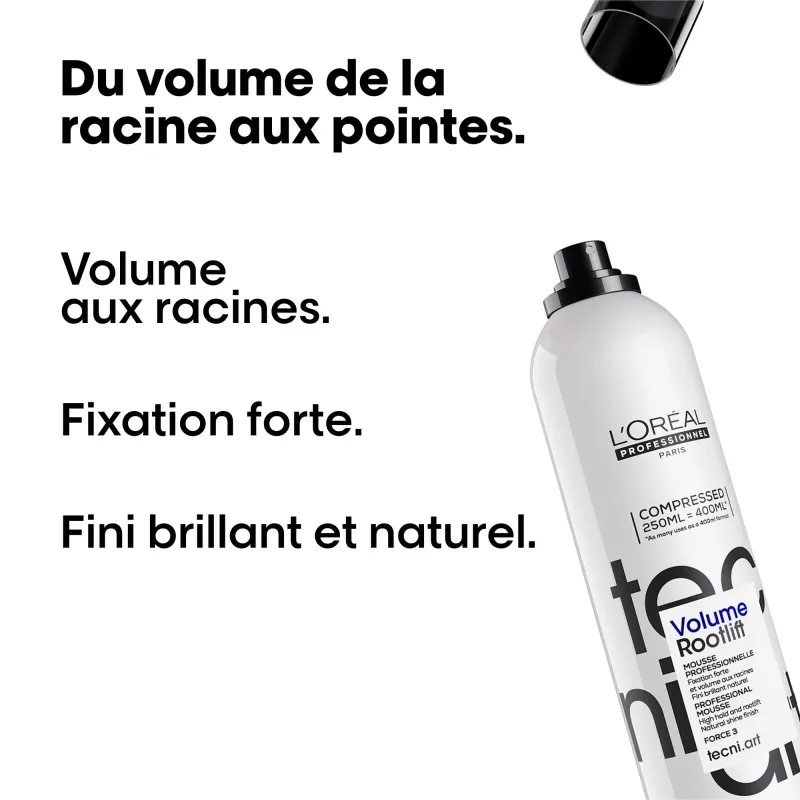 Spray-Mousse Volume Roolift Tecni.Art L'Oréal Professionnel 250ml, ...