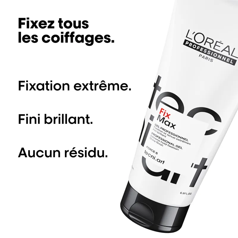Gel Fix Max Tecni.Art L'Oréal Professionnel 200ml, Mon Produit Coif...