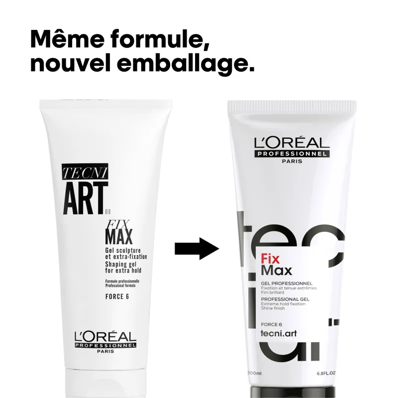 Gel Fix Max Tecni.Art L'Oréal Professionnel 200ml, Mon Produit Coif...