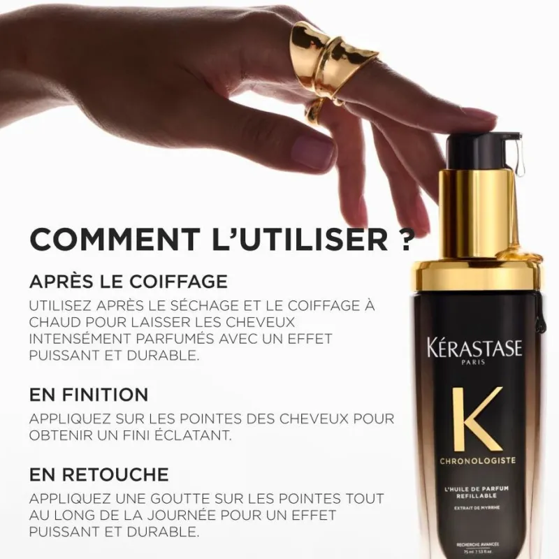 Huile de Parfum Rechargeable Chronologiste Kérastase 75ml