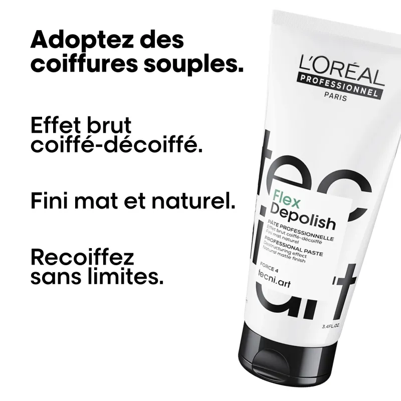 Pâte Déstructurante Depolish Tecni.Art L'Oréal Professionnel 100ml,...