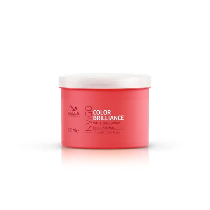 Masque Color Brilliance cheveux fins à normaux INVIGO WELLA 500ml, ...