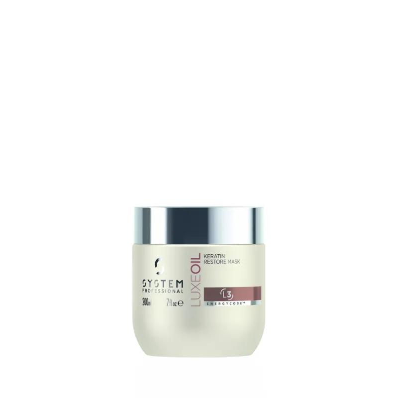 Masque Keratin Restore Luxeoil L3 System Professional 200ml, Mon Pr...