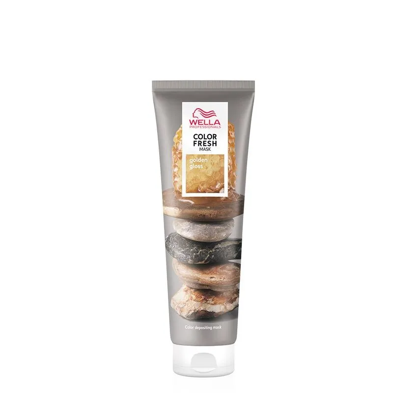 Masque Colorant Color Fresh Mask Golden Gloss Wella 150ml, Mon Prod...