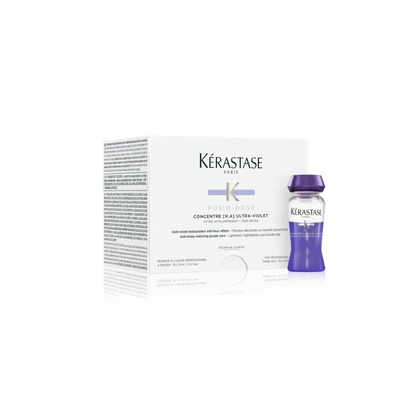 Concentré (H.A) Ultra-Violet Blond Absolu Fusio-Dose Kérastase 10X1...