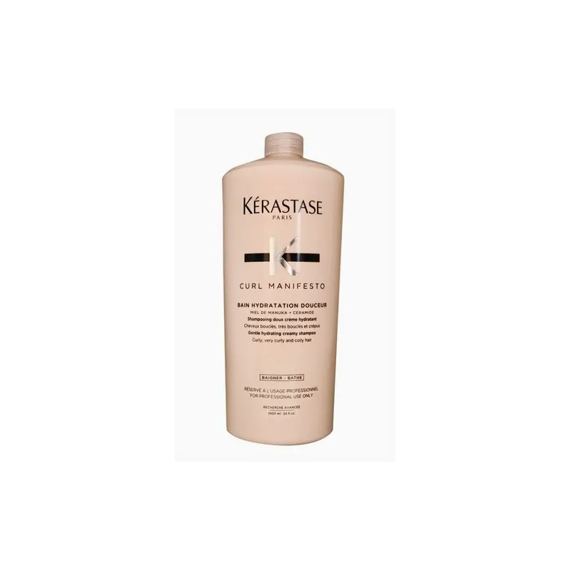 Bain Hydratation Douceur Curl Manifesto Kérastase 1000ml, Mon Produ...