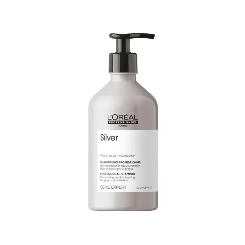 Shampooing Silver Série Expert L'Oréal Professionnel 500ml, Mon Pro...